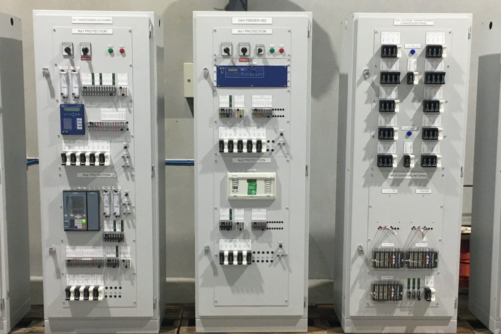 Control Panels installed at a business in Newcastle